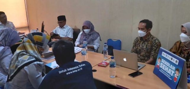 Koordinasi Program 2022 Unilever bersama TP UKS Provinsi Banten